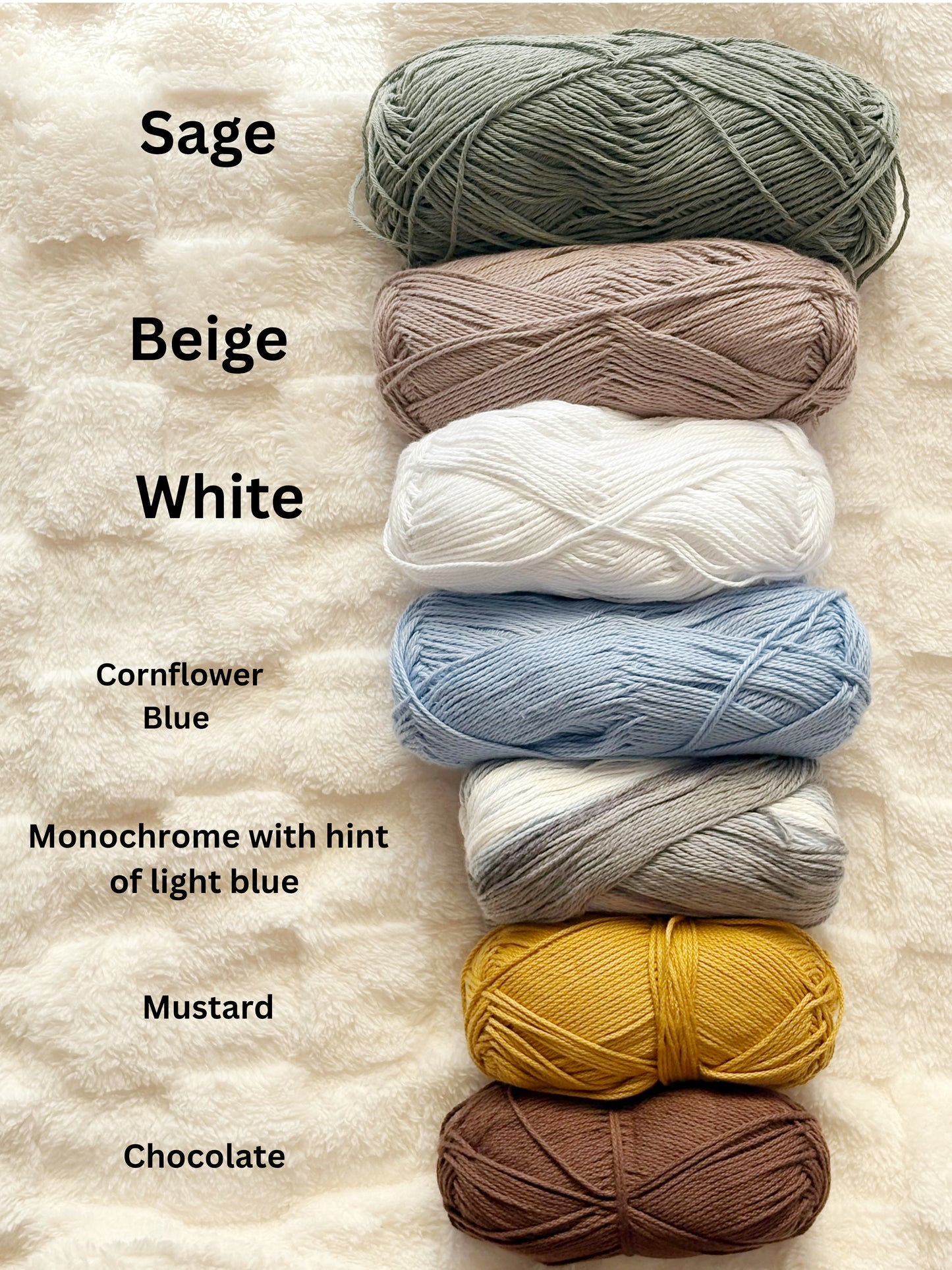 Crocheted Eco-Friendly Cotton Dishcloth